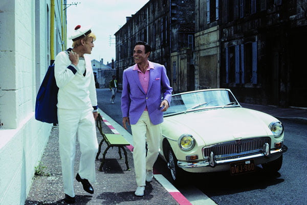 Gene Kelly (rechts) in Les demoiselles de Rochefort