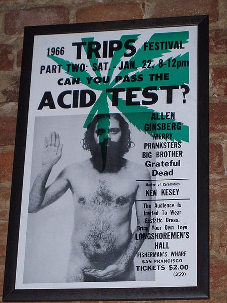 Poster van een Acid Test